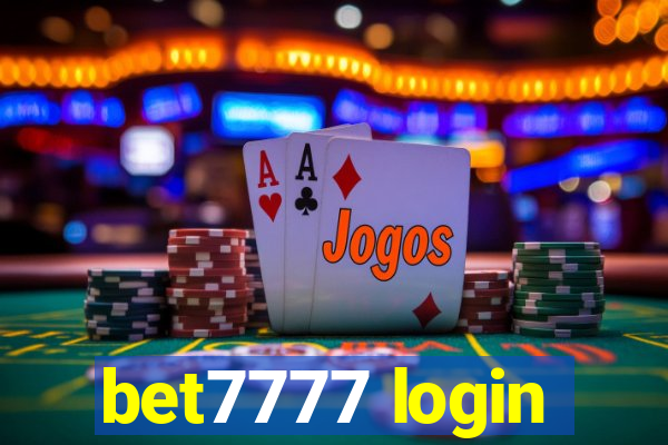 bet7777 login